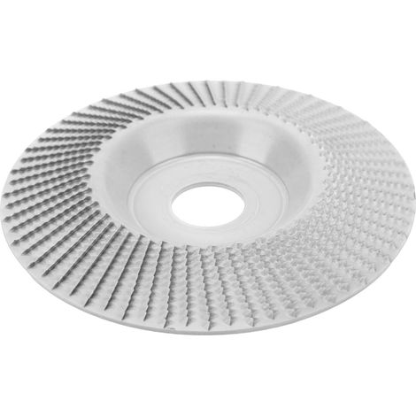 Disque abrasif carbure tungstène 125mm pour coupe bois, durable et argenté (1/5)