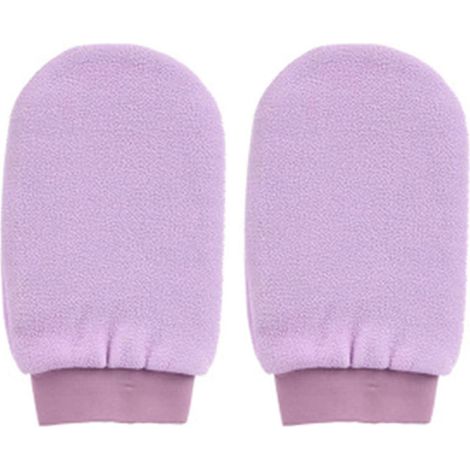 Ensemble de gants exfoliants double face pour spa, pour un nettoyage en profondeur de la peau (1/4)