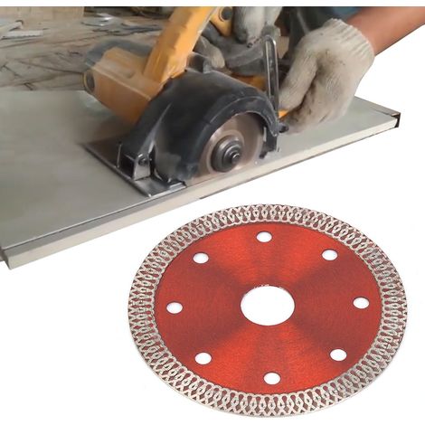 Disque de coupe circulaire à lame diamantée pour carrelage céramique (110 mm) (1/5)
