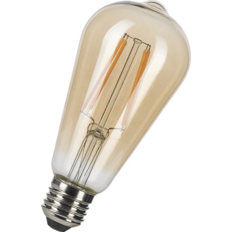 ampoule à led - bailey filament - e27 - 8w - 2200k - or - st64 - dimmable - bailey 143051