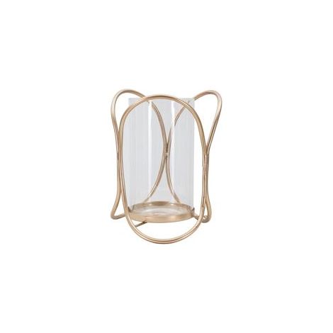 CANDLE HOLDER GLOX DARK CM Ø 16X21,5