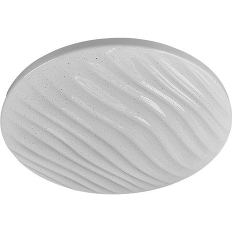 Plafonnier Olot 36 W 6500 K blanc 3590 lm 48,5 x 48,5 x 7 cm