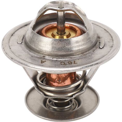 Thermostat 76℃ Alliage Anti-Vieillissement 1265869 pour Caterpillar 325D 329D, Thermostat Moteur Excavatrice Haute Performance (1/5)