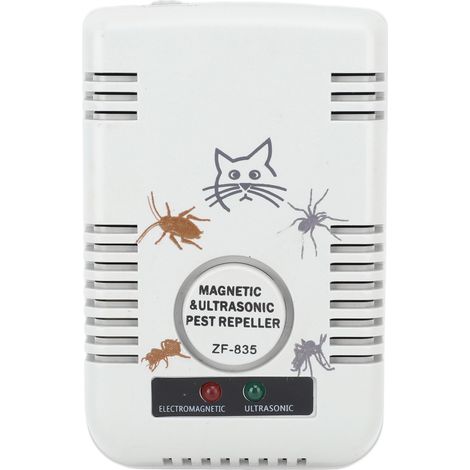 Ultraschall-Insektenvertreiber, Steckdosengerät für den Innenbereich, elektromagnetisches Ultraschall-Mehrzweckgerät, EU-Stecker 220 V (1/5)