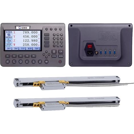Digitalanzeige-Kit, großes LCD, hohe Präzision, DRO-2PCS KA500 (1/2)