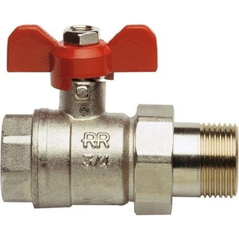 Valvola a sfera con bocchettone  Misura: 1" (1/3)