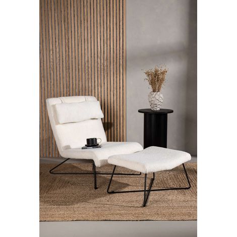 Laconia fauteuil blanc. (1/5)