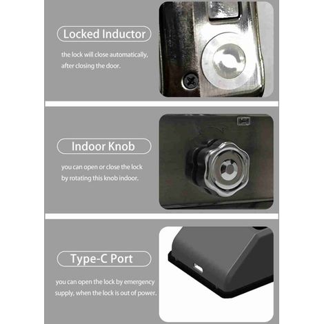 Keyless Entry Lock, Digital Password, Car Password, IP66 Waterproof Smart for Tuya (1/5)