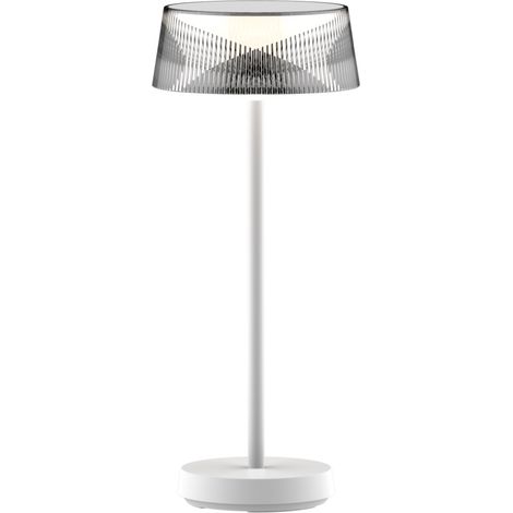Lampe de table ext. blanche LED 3,4W USB-C IP44 Polux (1/3)