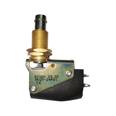 Microrupteur Poussoir à ressort RS PRO, Connexion rapide, SPDT, 16 A @ 250 V CA 250V ( Prix pour 1 )