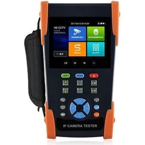 Testeur de caméra de sécurité CCTV Testeur de vidéosurveillance 5 en 1, caméra IP 4K et caméra analogique AHD, TVI, CVI, Prend en Charge H.265 et 4K, avec écran Tactile 3,5", Sortie POE, Test (1/5)