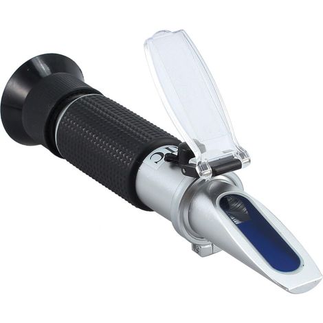 Brix Réfractomètre pour le Mût de bière maison RGBS double échelle Compensation automatique de la température 0-32% Gravité spécifique hydromètre avec ATC (1/5)