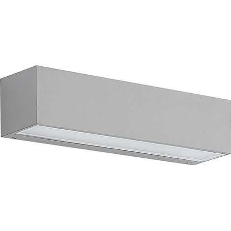 Lucande LED 'Lengo' in Grigio da Alluminio