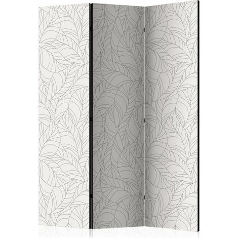 Paravent Design Feuilles Incolores pour Décoration Intérieure (1/5)