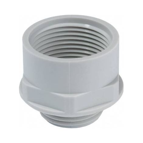 Wiska 10063672 APM 36/63 Adattatore pressacavo PG36 M63 Poliammide Grigio luminescente 1 pz.