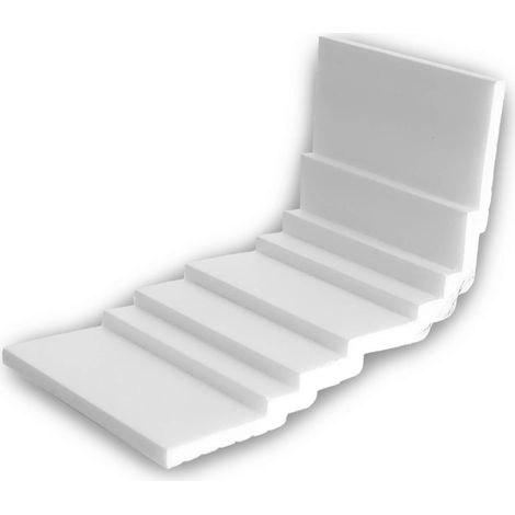 1 SAMPLE PIECE S-650802 Profhome  SAMPLE Cornice moulding Ceiling moulding Length approx. 10 cm (1/4)