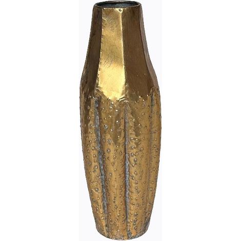 Vaso Decorativo Casa in Ferro Rotondo 18 x 49 cm (1/2)