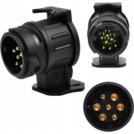 Adaptador para enganche de remolque 13/7 12V (1/5)