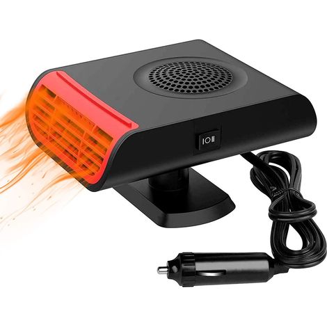 Chauffage de voiture portable 12V 150W, Rotation à 180°, 16x12x7,5cm (1/5)