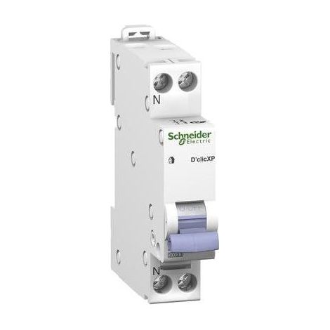 Disjoncteur 2a 1p+n Courbe C Peignable Resi9 - Schneider