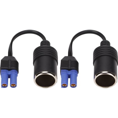 2-teiliger EC5-Zigarettenanzünder-Stecker (weiblich) für 12-V-Autobatterie-Starthilfe