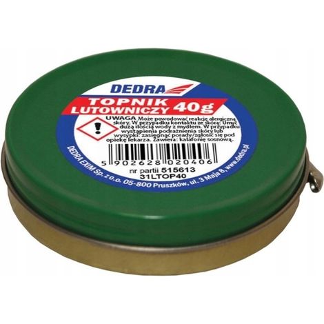 Flux de pâte à souder Dedra 40 g
