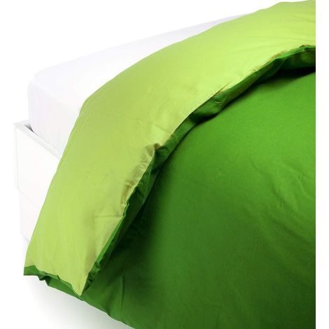 Parure de lit 4 pièces en 100% coton Housse Couette Douce et Elégante, Lavable et Facile d’Entretien Housse de Couette 200x200 et Autres Tailles (1/3)