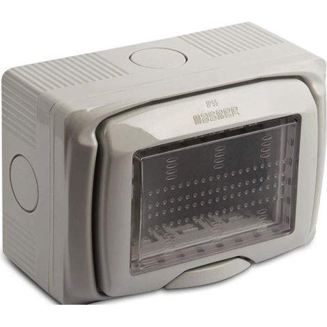 Sub contenit.parete ip55 3 moduli