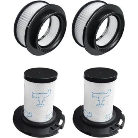 4 Kit de filtration pour Aspirateur Rowenta X-Force Flex 11.60 12.60 14.60 15.60 pour RH98xx (Remplacement Filtre après moteur ZR009008 et Filtre en mousse séparateur ZR009007) (1/5)