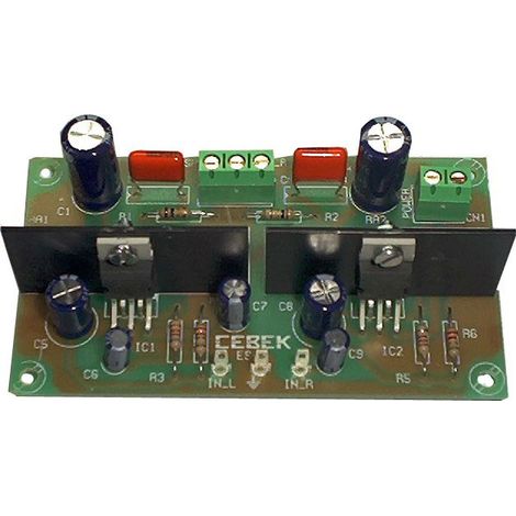 Stadio di potenza stereo ES-2 5W 12V