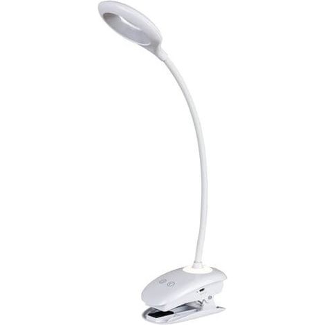 Lampe bureau à clip LED 4W 4000K blanche Harris Rabalux