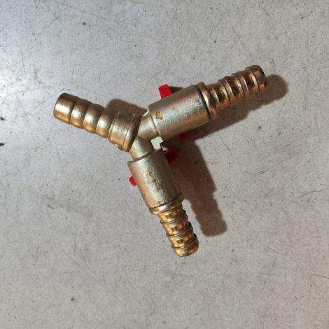En stock : Accessoires pour cuisinière à gaz trois voies, vanne trois voies à chevrons avec interrupteur, ouverture de vanne trois voies à gaz.