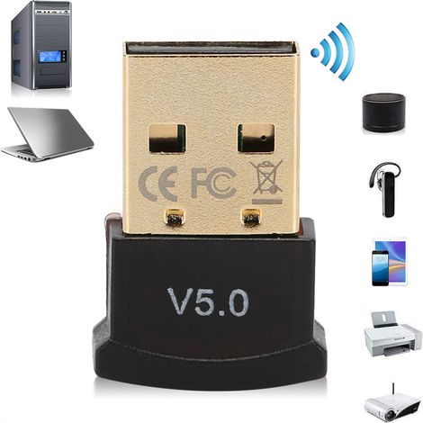 Récepteur Bluetooth 5.0 Émetteur Audio USB sans Fil pour Télévision et Ordinateur (1/5)
