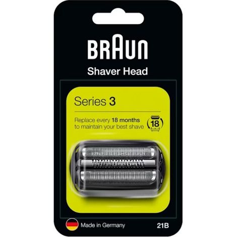 Braun Testina di Ricambio 21B per Rasoio Elettrico Series 3 (1/4)