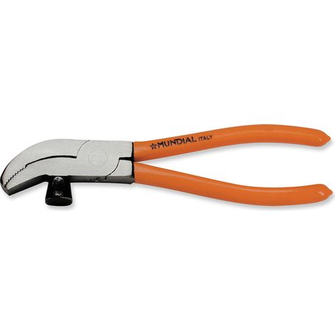 PINZA PER CALZOLAIO BECCO CURVO DA 10 mm CON MARTELLO OVALE MUNDIAL
