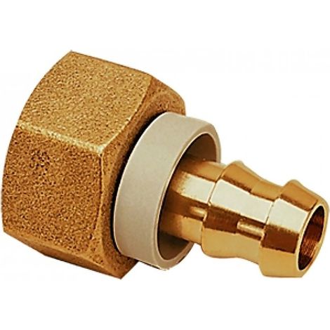 Raccord cannelé Legris Femelle métrique M20 x Mâle 22 mm en Laiton, Droit ( Prix pour Boîte de 5 )