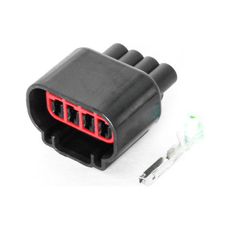 Applicable to automotive fog light plug 4-pin wiring harness connector plug plug connector DJ7043H-1.5-21 (1/4)