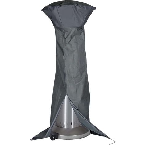 Heizpilz Schutzhülle, Abdeckhaube, wetterfest, Ø53cm, 221cm hoch (1/5)