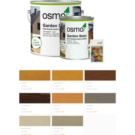 Osmo Garden Stain Satin - Larch - Sample 5ml