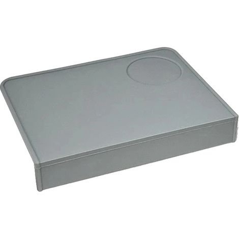 Kaffee Tamper Matte, Rutschfestes Design, Einfach zu Reinigen, GRAU (1/2)