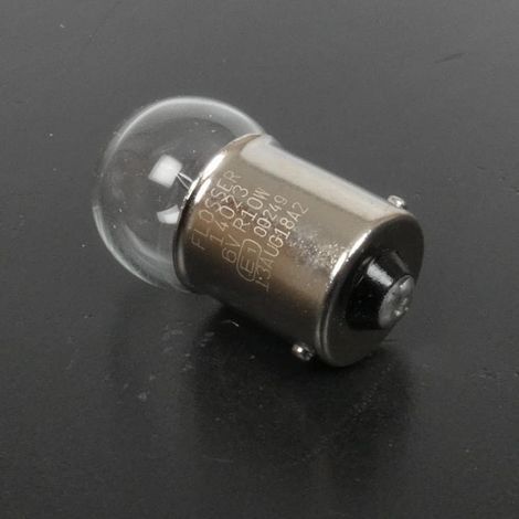 1 Ampoule BA15s 6V 10W Type R10W Ergots Face À Face Pour Auto Moto (1/2)