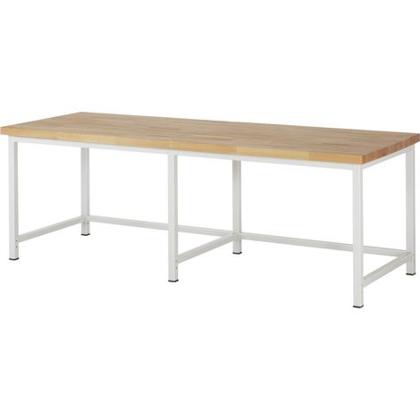 Rau Werkbank höhenverstellbar 8000-1, B2500xT900xH840-1040mm (1/4)