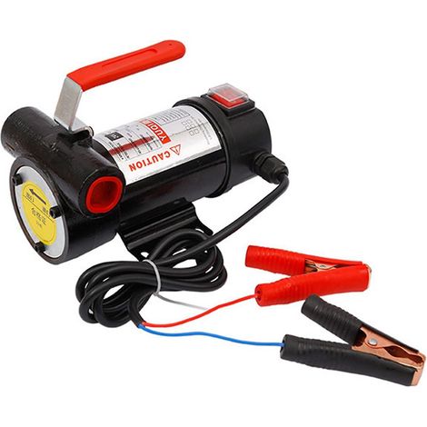 12V Tragbare elektrische Kraftstoffförderpumpe/Extraktorpumpe für Motoren, Autos, Diesel, Kerosin und Öl