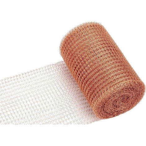 Promotion Grillage Anti Rongeur de Haute Qualité, 100% Cuivre Anti Limace Escargot Souris Rat Oiseaux Nematodes Ferramol, Compact et durable, Pour l'intérieur, Le Jardin, 3 m (1/5)