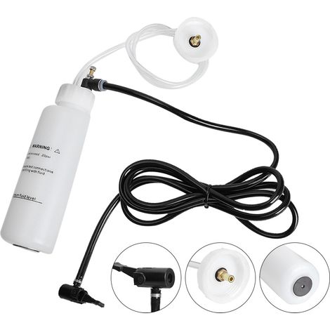Kit de purge de frein et d'embrayage 500ml avec pompe à vide pneumatique pour voiture (1/5)