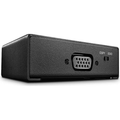 LINDY 32120 DVI / HDMI / VGA Emulatore EDID [1x Presa DVI 24+1 poli - 2x Presa HDMI, Presa VGA] Nero (1/5)