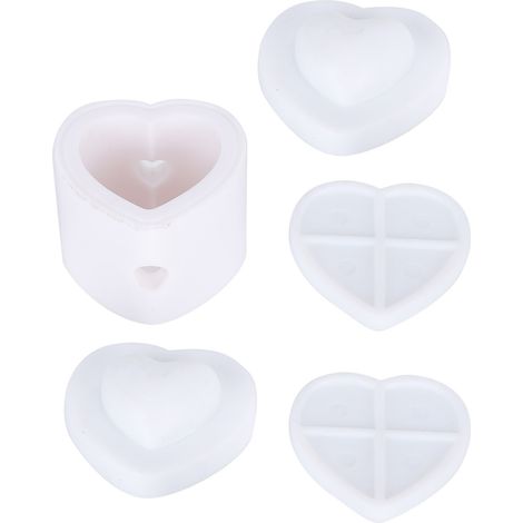 Moule à Cœur pour Travail du Cuir DIY - Accessoires de Modelage Créatif pour Enfants (1/5)
