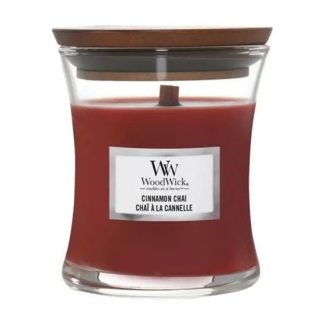WoodWick Zimt-Chai-Kerze 85 g (1/3)