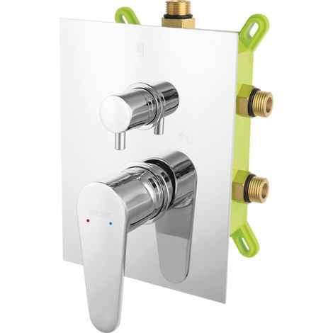 ALGEO Robinet mitigeur de douche encastré 3 sorties (1/4)