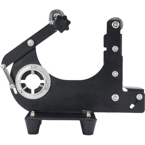 Adaptateur ponceuse à courroie pour meuleuse angulaire M10 plaque fer tension réglable meuler poncer polir (1/5)